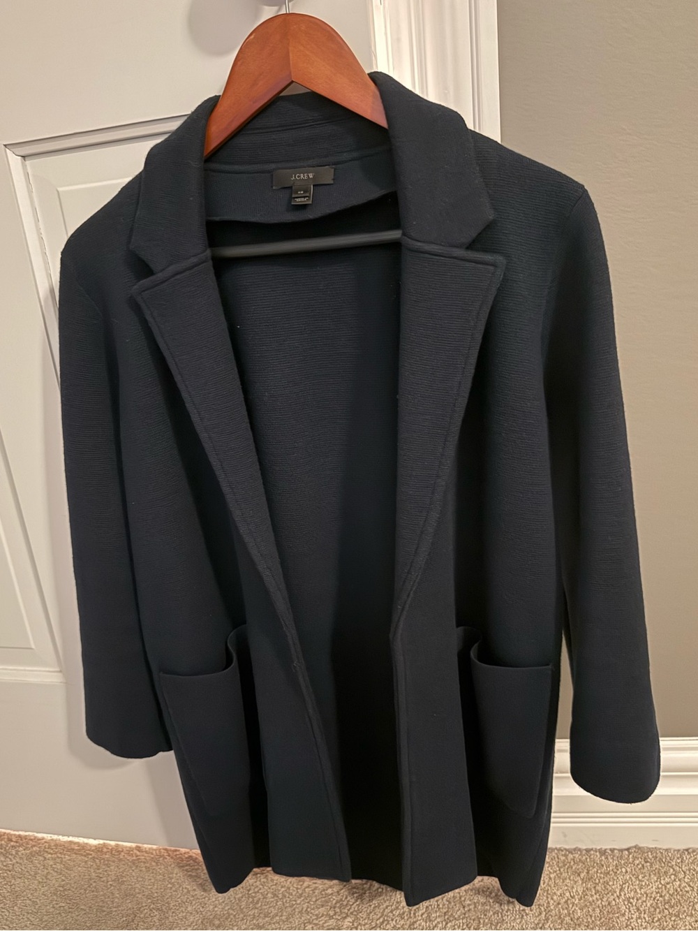 J Crew Sweater Blazer